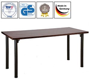 Klapptische mit Einzelbeinen